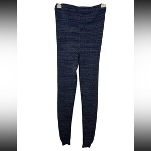 Aerie Dark Blue Knit Leggings Size XS